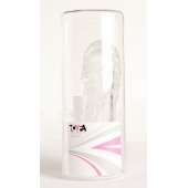 Прозрачная гелевая насадка с клиторальным отростком - 13 см. - Toyfa Basic - в Кемерово купить с доставкой