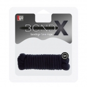 Чёрная веревка для связывания BONDX LOVE ROPE - 5 м. - Dream Toys - купить с доставкой в Кемерово