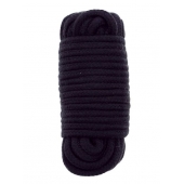 Черная веревка для связывания BONDX LOVE ROPE - 10 м. - Dream Toys - купить с доставкой в Кемерово