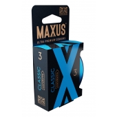 Классические презервативы в железном кейсе MAXUS Classic - 3 шт. - Maxus - купить с доставкой в Кемерово