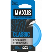 Классические презервативы в железном кейсе MAXUS Classic - 3 шт. - Maxus - купить с доставкой в Кемерово