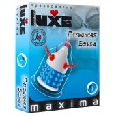 Презерватив LUXE Maxima  Глубинная бомба  - 1 шт. - Luxe - купить с доставкой в Кемерово