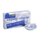 Ультратонкие презервативы Sagami Original QUICK - 6 шт. - Sagami - купить с доставкой в Кемерово