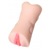 Телесный двусторонний мастурбатор Rich Fruit - вагина и анус - ToyFa - в Кемерово купить с доставкой