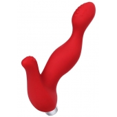 Красный силиконовый вибростимулятор простаты Proman - 12,5 см. - ToyFa - в Кемерово купить с доставкой