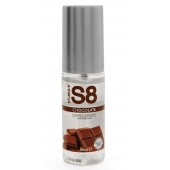 Смазка на водной основе S8 Flavored Lube со вкусом шоколада - 50 мл. - Stimul8 - купить с доставкой в Кемерово