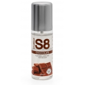 Смазка на водной основе S8 Flavored Lube со вкусом шоколада - 125 мл. - Stimul8 - купить с доставкой в Кемерово