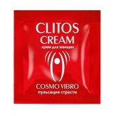 Пробник возбуждающего крема для женщин Clitos Cream - 1,5 гр. - Биоритм - купить с доставкой в Кемерово