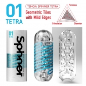 Мастурбатор SPINNER Tetra - Tenga - в Кемерово купить с доставкой
