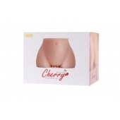 Мастурбатор-полуторс Cherry с вибрацией и двумя любовными тоннелями - KOKOS - в Кемерово купить с доставкой