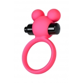 Розовое виброкольцо на пенис A-Toys - A-toys - в Кемерово купить с доставкой