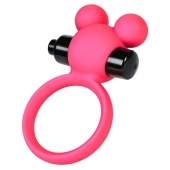 Розовое виброкольцо на пенис A-Toys - A-toys - в Кемерово купить с доставкой