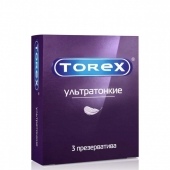 Презервативы Torex  Ультратонкие  - 3 шт. - Torex - купить с доставкой в Кемерово