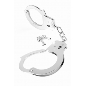 Металлические серебристые наручники Designer Metal Handcuffs - Pipedream - купить с доставкой в Кемерово