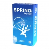 Ультратонкие презервативы SPRING SKY LIGHT - 12 шт. - SPRING - купить с доставкой в Кемерово