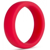 Красное эрекционное кольцо Silicone Go Pro Cock Ring - Blush Novelties - в Кемерово купить с доставкой