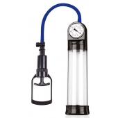 Прозрачная вакуумная помпа Sex Expert с манометром - Sex Expert - в Кемерово купить с доставкой