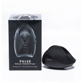 Черный инновационный мужской вибратор PULSE SOLO ESSENTIAL - Hot Octopuss - в Кемерово купить с доставкой