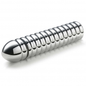 Рельефный фаллос для интенсивного электросекса Groovey George - 20 см. - MyStim - купить с доставкой в Кемерово