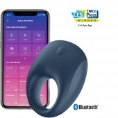 Эрекционное кольцо Satisfyer Strong One с возможностью управления через приложение - Satisfyer - в Кемерово купить с доставкой