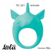 Зеленое эрекционное кольцо Unicorn Alfie - Lola Games - в Кемерово купить с доставкой