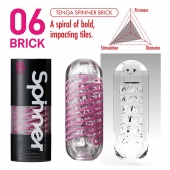 Мастурбатор SPINNER Brick - Tenga - в Кемерово купить с доставкой