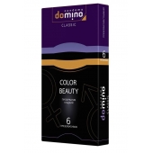 Разноцветные презервативы DOMINO Colour Beauty - 6 шт. - Domino - купить с доставкой в Кемерово