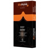 Презервативы с увеличенным количеством смазки DOMINO Easy Entry - 6 шт. - Domino - купить с доставкой в Кемерово