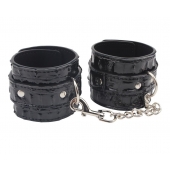 Черные наручники Surrender Wrist Restraints - Chisa - купить с доставкой в Кемерово