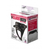 Черный пояс для насадок CLASS STRAP Restyling - LOVETOY (А-Полимер) - купить с доставкой в Кемерово
