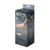 Телесный мужской парапротез MEN STYLE - 15 см. - LOVETOY (А-Полимер) - купить с доставкой в Кемерово
