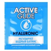 Лубрикант на водной основе Active Glide с гиалуроновой кислотой - 3 гр. - Биоритм - купить с доставкой в Кемерово