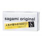 Презервативы Sagami Original 0.02 L-size увеличенного размера - 10 шт. - Sagami - купить с доставкой в Кемерово