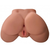 Кофейный мастурбатор-полуторс Perfect Ass Masturbator - Pipedream - в Кемерово купить с доставкой