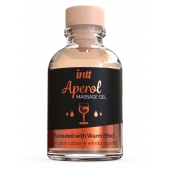 Массажный гель с согревающим эффектом Aperol - 30 мл. - INTT - купить с доставкой в Кемерово