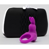 Фиолетовое эрекционное виброкольцо Happy Rabbit Cock Ring Kit - Happy Rabbit - в Кемерово купить с доставкой