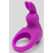 Фиолетовое эрекционное виброкольцо Happy Rabbit Cock Ring Kit - Happy Rabbit - в Кемерово купить с доставкой