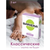 Классические презервативы Bariera Classic - 3 шт. - Bariera - купить с доставкой в Кемерово