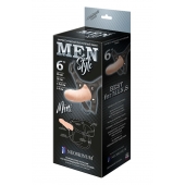 Пустотелый фаллопротез MEN STYLE - 17,5 см. - LOVETOY (А-Полимер) - купить с доставкой в Кемерово