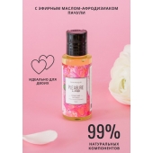 Массажное масло Pleasure Lab Delicate с ароматом пиона и пачули - 50 мл. - Pleasure Lab - купить с доставкой в Кемерово