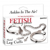 Металлические наручники Metal Leg Cuffs - Pipedream - купить с доставкой в Кемерово