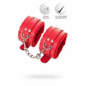 Красные оковы Anonymo из искусственной кожи - ToyFa - купить с доставкой в Кемерово