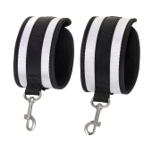 Серебристо-черные оковы Anonymo - ToyFa - купить с доставкой в Кемерово