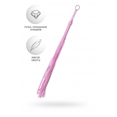 Розовый флоггер Anonymo - 64 см. - ToyFa - купить с доставкой в Кемерово