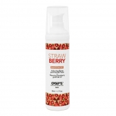 Разогревающее массажное масло  с ароматом клубники Gourmet Strawberry - 50 мл. - Exsens - купить с доставкой в Кемерово
