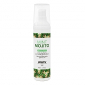 Разогревающее массажное масло с ароматом мохито Gourmet Mint Mojito - 50 мл. - Exsens - купить с доставкой в Кемерово