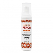 Разогревающее массажное масло Gourmet White Peach Organic с органическими ингредиентами - 50 мл. - Exsens - купить с доставкой в Кемерово