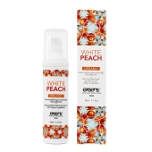 Разогревающее массажное масло Gourmet White Peach Organic с органическими ингредиентами - 50 мл. - Exsens - купить с доставкой в Кемерово