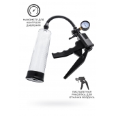 Прозрачная механическая помпа для пениса Viggo - Sexus - в Кемерово купить с доставкой