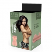 Телесный мастурбатор-вагина Olivia - Dream Toys - в Кемерово купить с доставкой